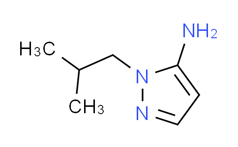 CAS No. 3524-18-3, 1-isobutyl-1H-pyrazol-5-amine