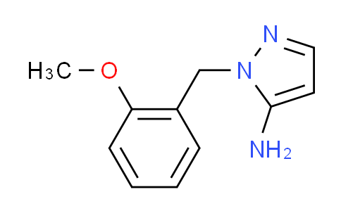 CAS No. 3528-46-9, 1-(2-methoxybenzyl)-1H-pyrazol-5-amine
