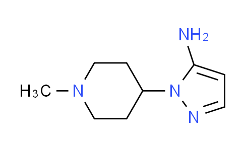 CAS No. 3524-30-9, 1-(1-methylpiperidin-4-yl)-1H-pyrazol-5-amine