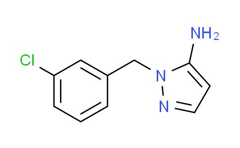 CAS No. 956440-15-6, 1-(3-chlorobenzyl)-1H-pyrazol-5-amine
