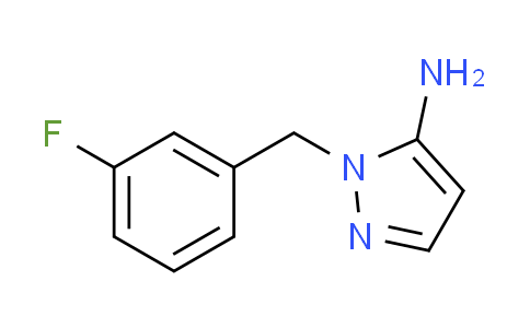 CAS No. 1015845-94-9, 1-(3-fluorobenzyl)-1H-pyrazol-5-amine