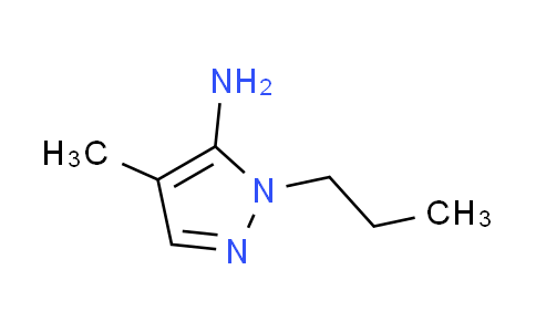 CAS No. 3702-14-5, 4-methyl-1-propyl-1H-pyrazol-5-amine