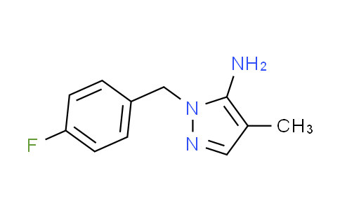 CAS No. 1015845-96-1, 1-(4-fluorobenzyl)-4-methyl-1H-pyrazol-5-amine