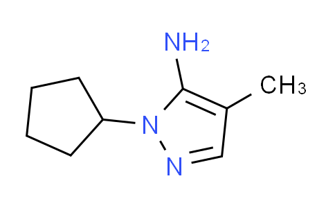 CAS No. 936940-47-5, 1-cyclopentyl-4-methyl-1H-pyrazol-5-amine