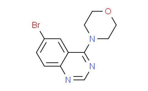 CAS No. 307538-52-9, 6-bromo-4-morpholin-4-ylquinazoline
