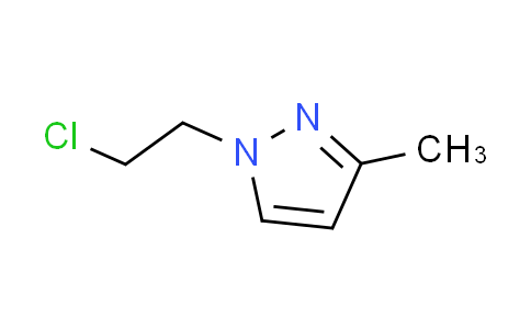 CAS No. 96450-55-4, 1-(2-chloroethyl)-3-methyl-1H-pyrazole