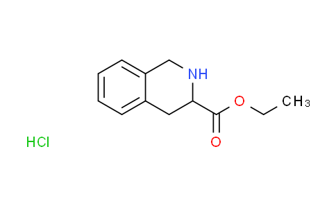 CAS No. 57980-74-2, ethyl 1,2,3,4-tetrahydro-3-isoquinolinecarboxylate hydrochloride