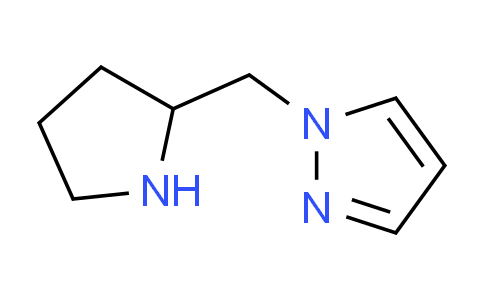 CAS No. 1171334-97-6, 1-(2-pyrrolidinylmethyl)-1H-pyrazole