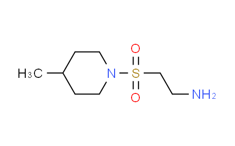 CAS No. 924873-23-4, 2-[(4-methylpiperidin-1-yl)sulfonyl]ethanamine