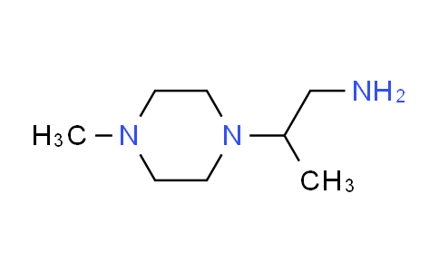 CAS No. 70717-54-3, 2-(4-methyl-1-piperazinyl)-1-propanamine