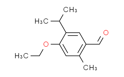 CAS No. 872183-70-5, 4-ethoxy-5-isopropyl-2-methylbenzaldehyde
