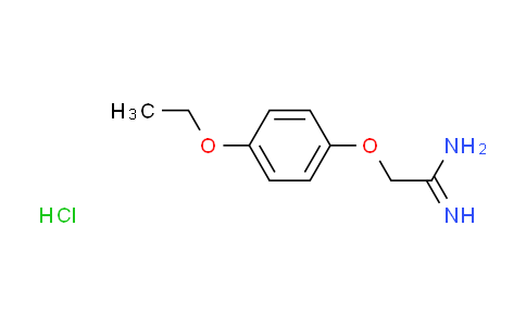 CAS No. 1185351-00-1, 2-(4-ethoxyphenoxy)ethanimidamide hydrochloride