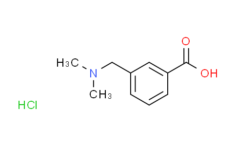 CAS No. 79965-34-7, 3-[(dimethylamino)methyl]benzoic acid hydrochloride