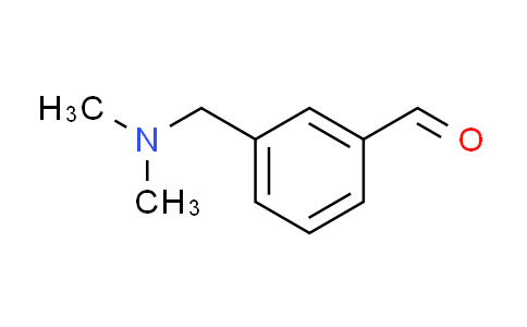 CAS No. 80708-77-6, 3-[(dimethylamino)methyl]benzaldehyde