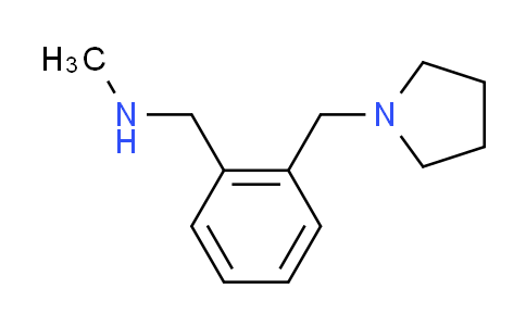 CAS No. 920461-58-1, N-methyl-1-[2-(pyrrolidin-1-ylmethyl)phenyl]methanamine