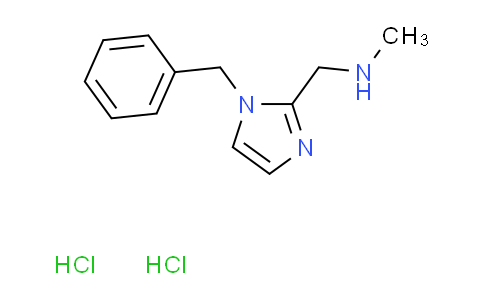 CAS No. 1189471-03-1, [(1-benzyl-1H-imidazol-2-yl)methyl]methylamine dihydrochloride