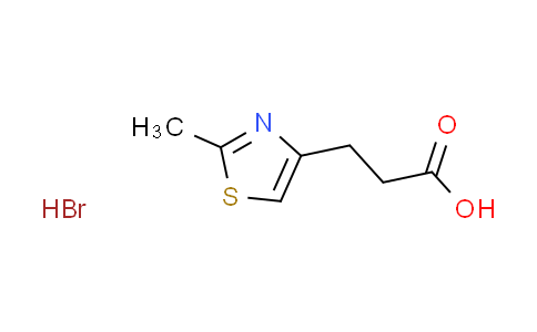3-(2-methyl-1,3-thiazol-4-yl)propanoic acid hydrobromide