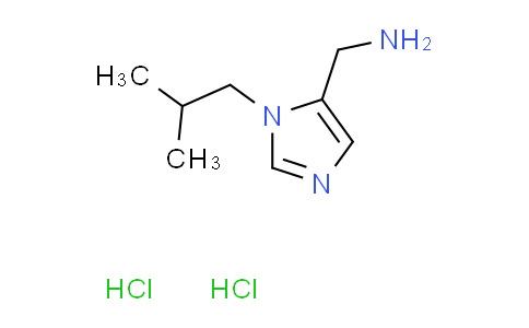 CAS No. 1255717-15-7, [(1-isobutyl-1H-imidazol-5-yl)methyl]amine dihydrochloride
