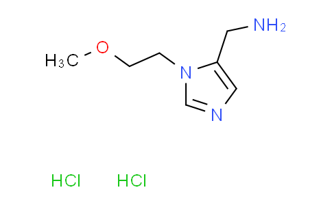 CAS No. 1609400-46-5, {[1-(2-methoxyethyl)-1H-imidazol-5-yl]methyl}amine dihydrochloride
