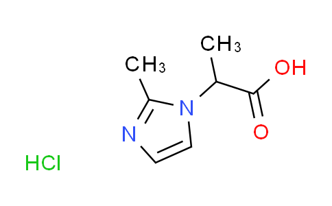 CAS No. 1214028-80-4, 2-(2-methyl-1H-imidazol-1-yl)propanoic acid hydrochloride