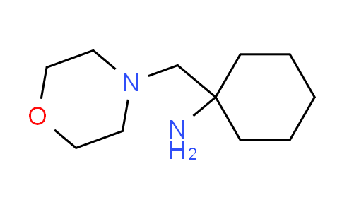 CAS No. 883545-37-7, 1-(morpholin-4-ylmethyl)cyclohexanamine