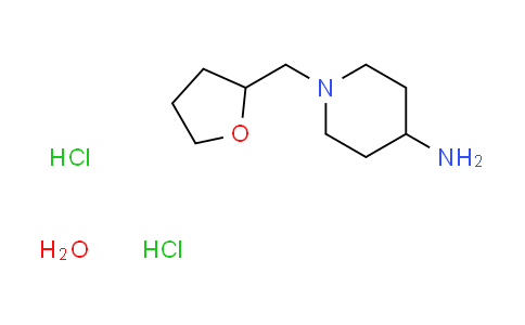 CAS No. 108282-26-4, 1-(tetrahydro-2-furanylmethyl)-4-piperidinamine dihydrochloride hydrate