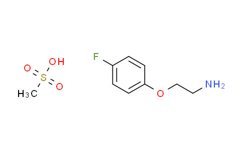 CAS No. 1184988-14-4, [2-(4-fluorophenoxy)ethyl]amine methanesulfonate