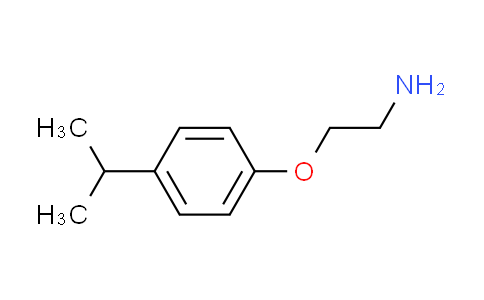 CAS No. 878433-18-2, 2-(4-isopropylphenoxy)ethanamine