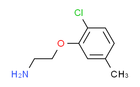 CAS No. 883530-26-5, 2-(2-chloro-5-methylphenoxy)ethanamine