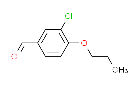 CAS No. 99070-71-0, 3-chloro-4-propoxybenzaldehyde