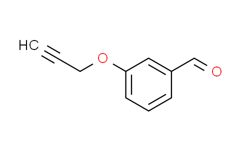 CAS No. 5651-87-6, 3-(prop-2-yn-1-yloxy)benzaldehyde
