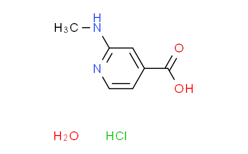 2-(methylamino)isonicotinic acid hydrochloride hydrate