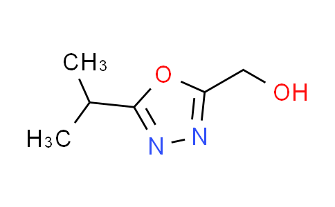 CAS No. 1211131-67-7, (5-isopropyl-1,3,4-oxadiazol-2-yl)methanol