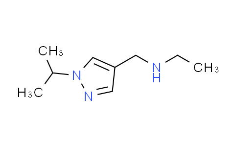 CAS No. 1007520-65-1, N-[(1-isopropyl-1H-pyrazol-4-yl)methyl]ethanamine