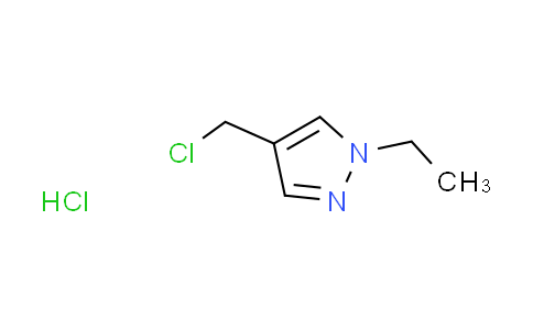 CAS No. 1332529-52-8, 4-(chloromethyl)-1-ethyl-1H-pyrazole hydrochloride