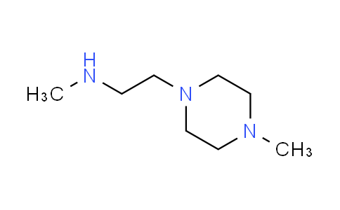 CAS No. 98545-15-4, N-methyl-2-(4-methylpiperazin-1-yl)ethanamine