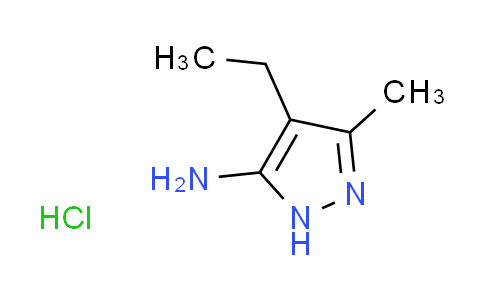 CAS No. 1106570-11-9, 4-ethyl-3-methyl-1H-pyrazol-5-amine hydrochloride