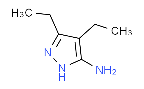 CAS No. 151521-81-2, 3,4-diethyl-1H-pyrazol-5-amine