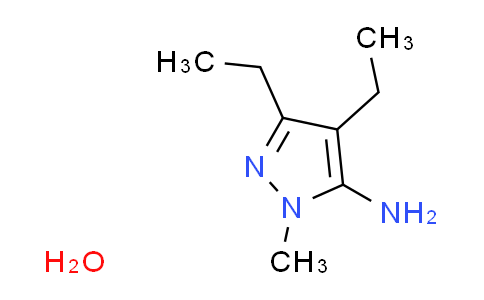 CAS No. 1269225-06-0, 3,4-diethyl-1-methyl-1H-pyrazol-5-amine hydrate