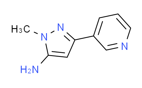 CAS No. 287494-25-1, 1-methyl-3-pyridin-3-yl-1H-pyrazol-5-amine