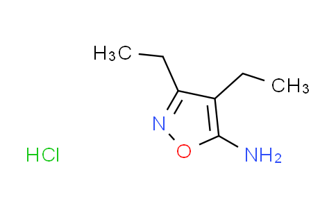 CAS No. 1185426-22-5, 3,4-diethyl-5-isoxazolamine hydrochloride