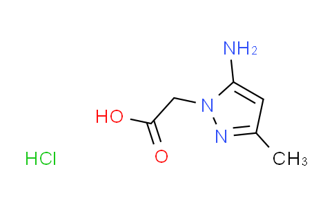 CAS No. 1255717-89-5, (5-amino-3-methyl-1H-pyrazol-1-yl)acetic acid hydrochloride
