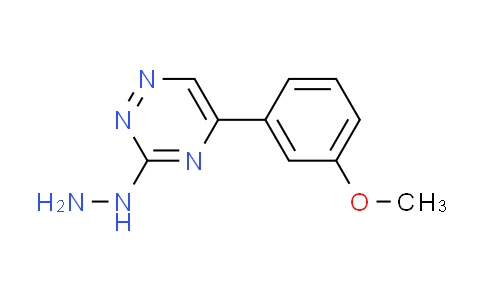 CAS No. 915922-25-7, 3-hydrazino-5-(3-methoxyphenyl)-1,2,4-triazine