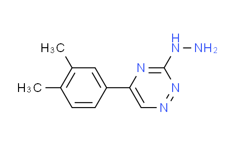 CAS No. 915924-87-7, 5-(3,4-dimethylphenyl)-3-hydrazino-1,2,4-triazine