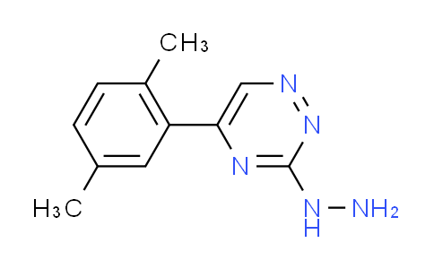 CAS No. 915923-39-6, 5-(2,5-dimethylphenyl)-3-hydrazino-1,2,4-triazine