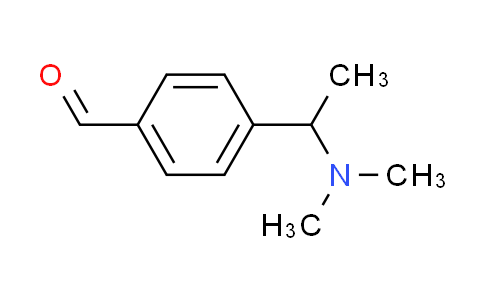 CAS No. 915922-29-1, 4-[1-(dimethylamino)ethyl]benzaldehyde