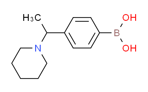 CAS No. 1287753-40-5, [4-(1-piperidin-1-ylethyl)phenyl]boronic acid