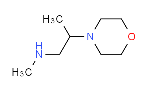 CAS No. 938459-08-6, N-methyl-2-morpholin-4-ylpropan-1-amine