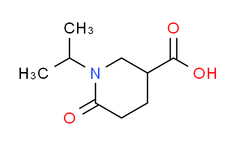 CAS No. 915922-33-7, 1-isopropyl-6-oxopiperidine-3-carboxylic acid