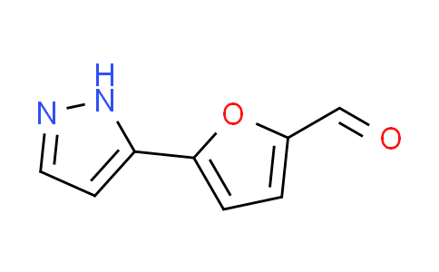 CAS No. 1015939-90-8, 5-(1H-pyrazol-5-yl)-2-furaldehyde